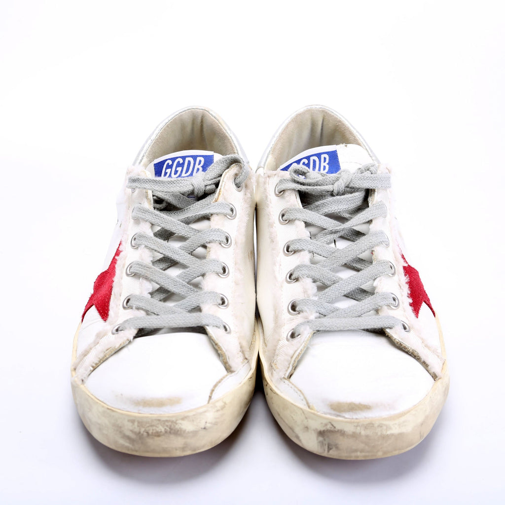 superstar sneakers size 39 White/Red