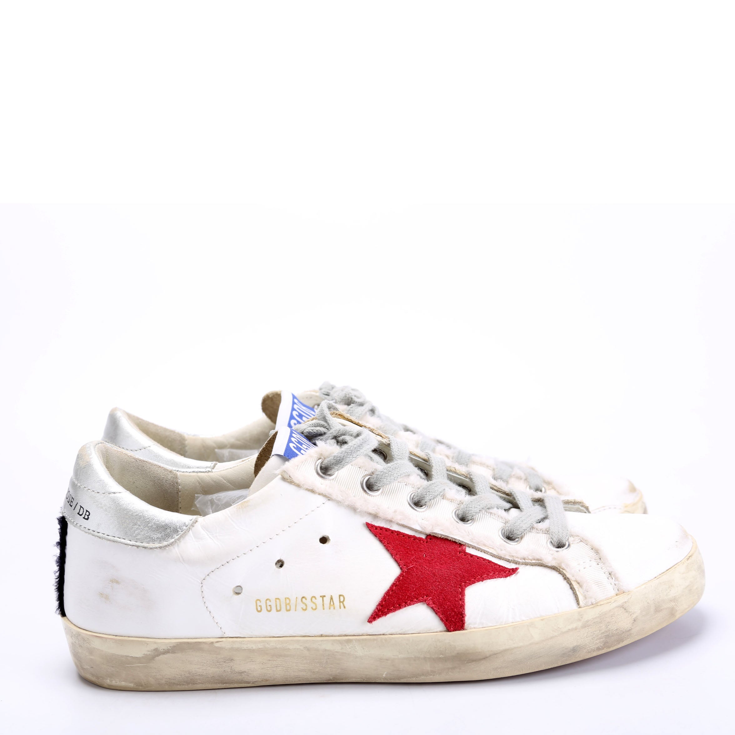 superstar sneakers size 39 White/Red