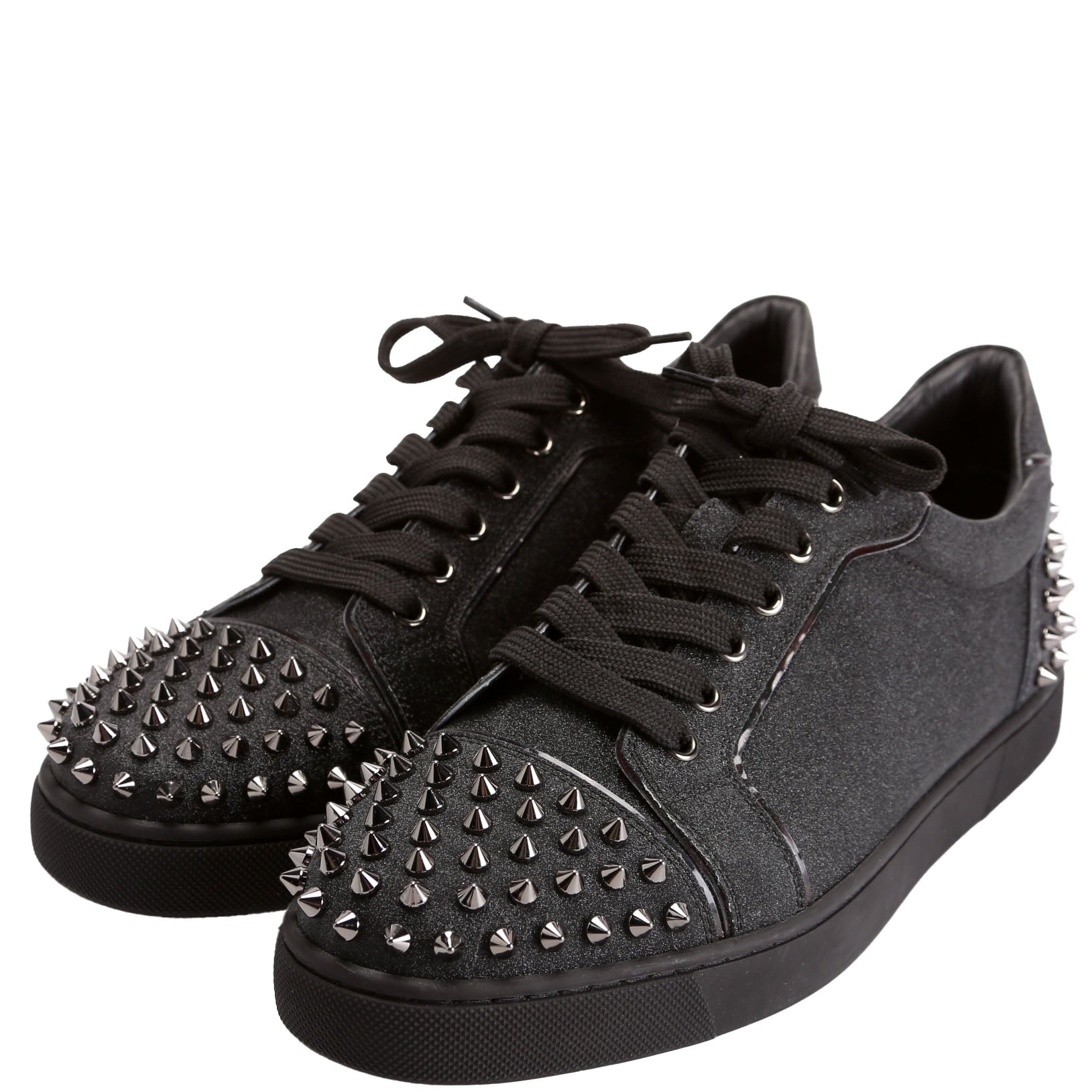 Vieira 2 Spiked Sneakers Size 40 Black