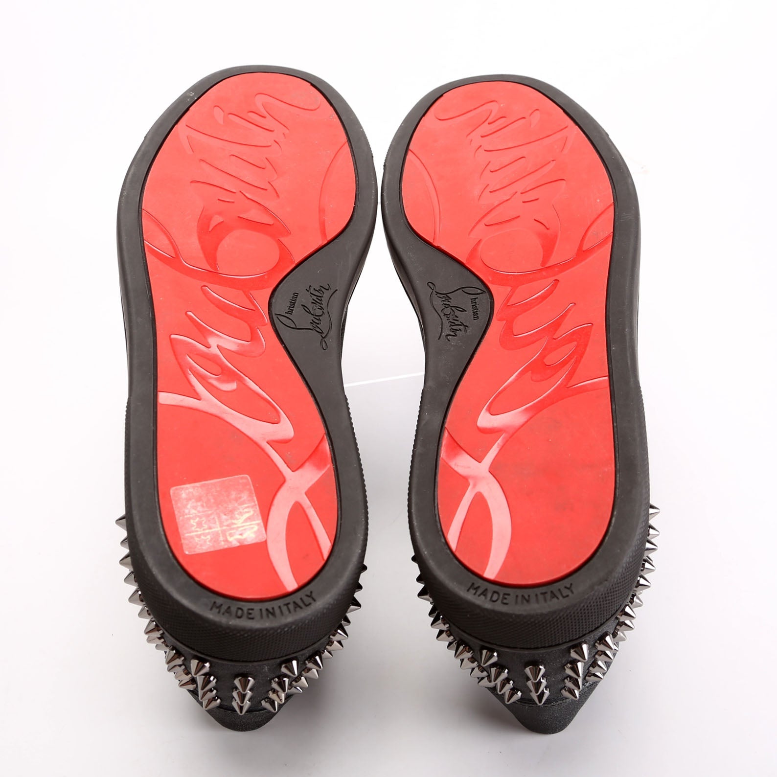 Vieira 2 Spiked Sneakers Size 40 Black