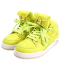 FF Nylon Match High Top Sneakers Size 37 Neon Green