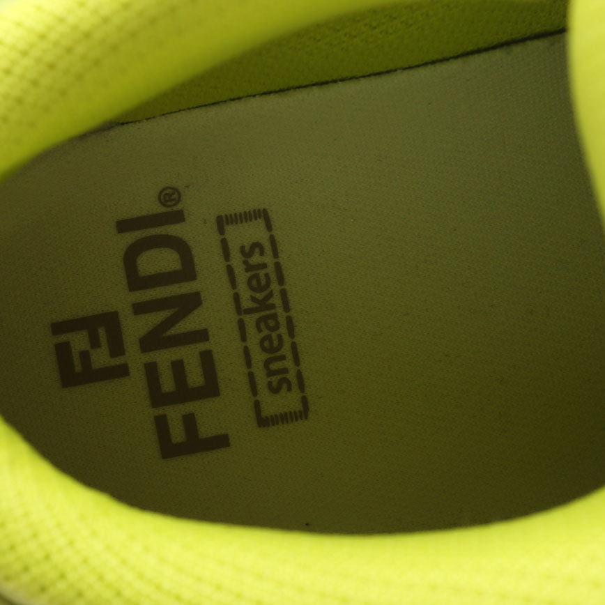 FF Nylon Match High Top Sneakers Size 37 Neon Green