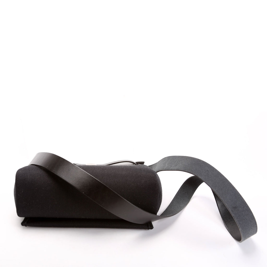 Hermes Herbag Zip 20 Toile Canvas Black