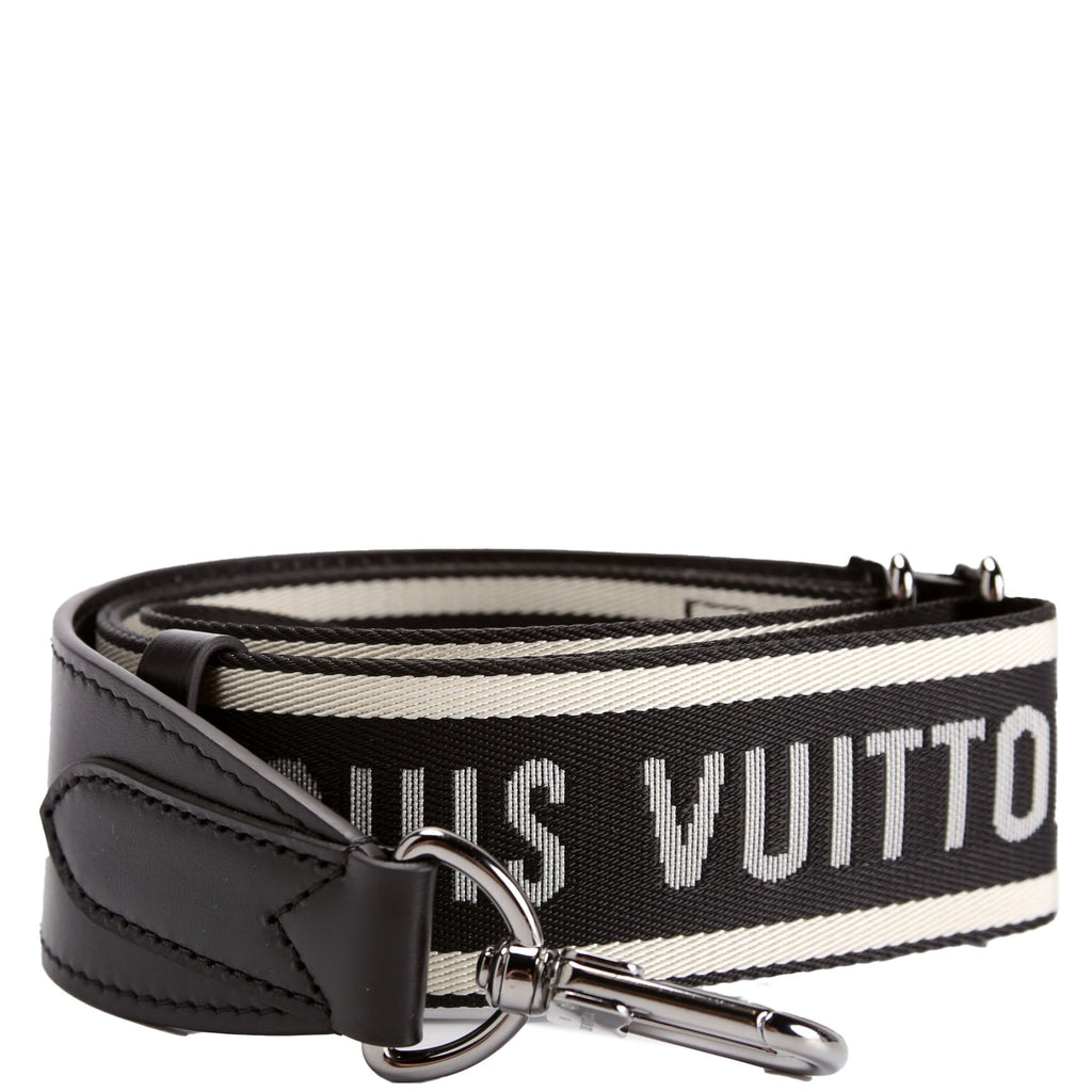 Jacquard Sporty Bando Strap Black/White