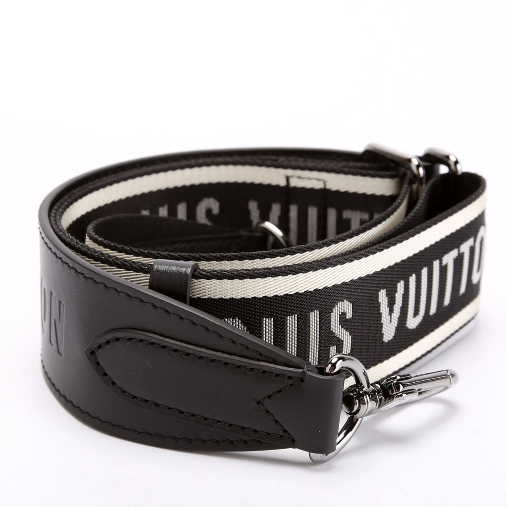 Jacquard Sporty Bando Strap Black/White