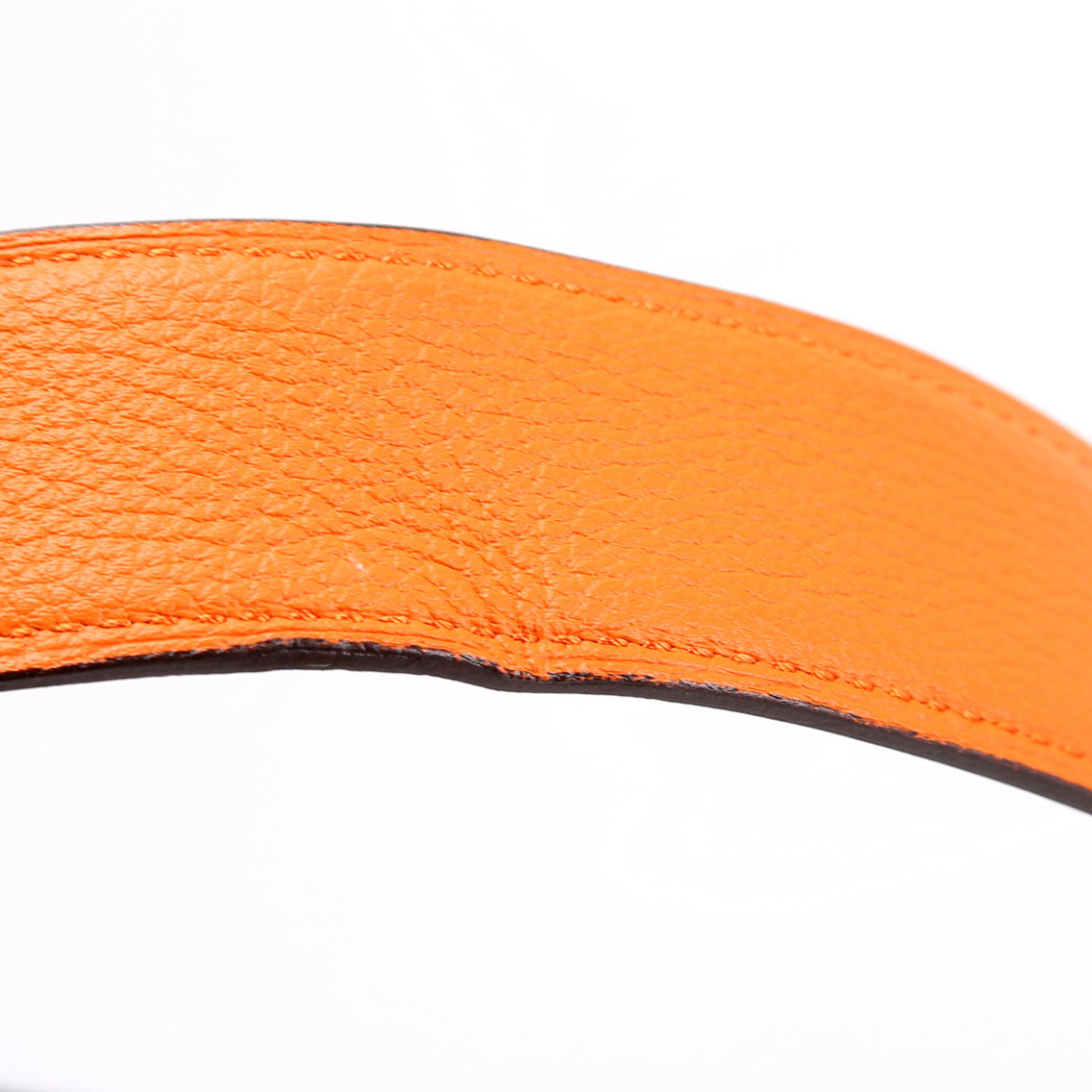 Constance H Reversible Belt Size 85 Orange/Black