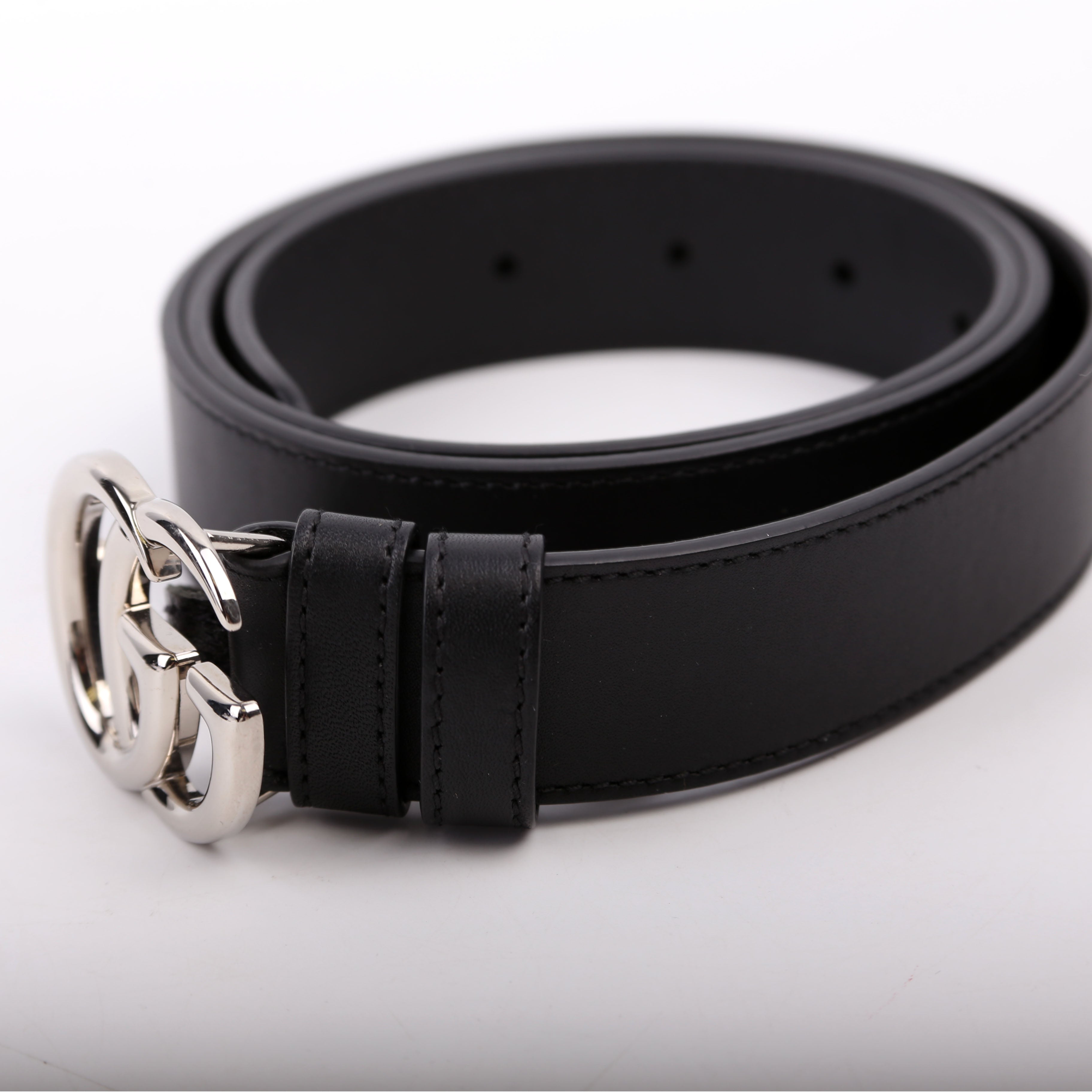 414516 GG Marmont Belt Size 90/36 Black