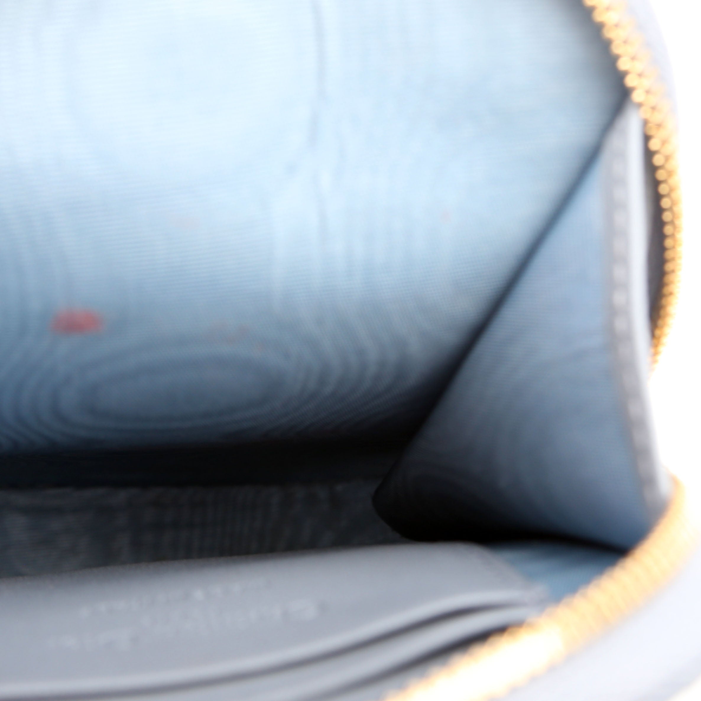 Dior Lady Dior Call'In Dior Phone Holder Dioramour Lambskin Cannage Blue