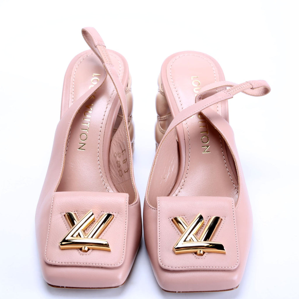 Shake Slingback Heels Size 36.5 Nude