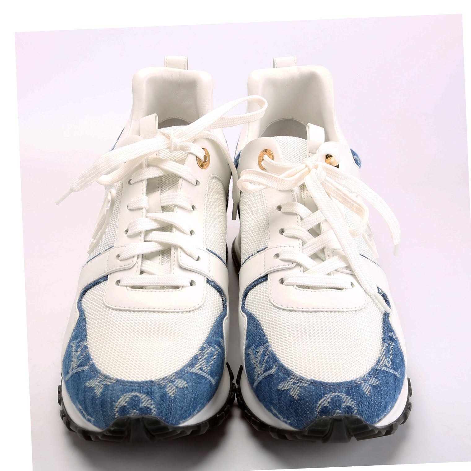 Run Away Denim/Mesh Sneakers Size 40