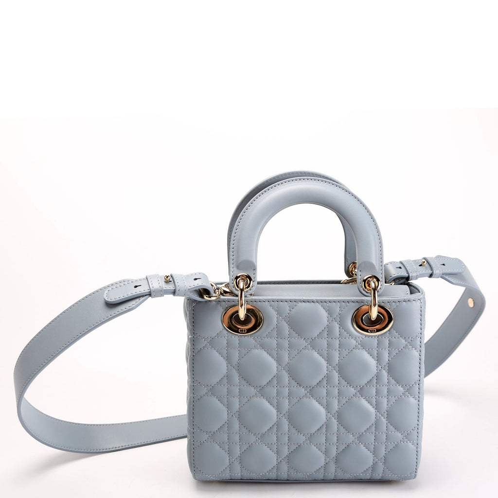 Lady Dior ABCDior Small Blue