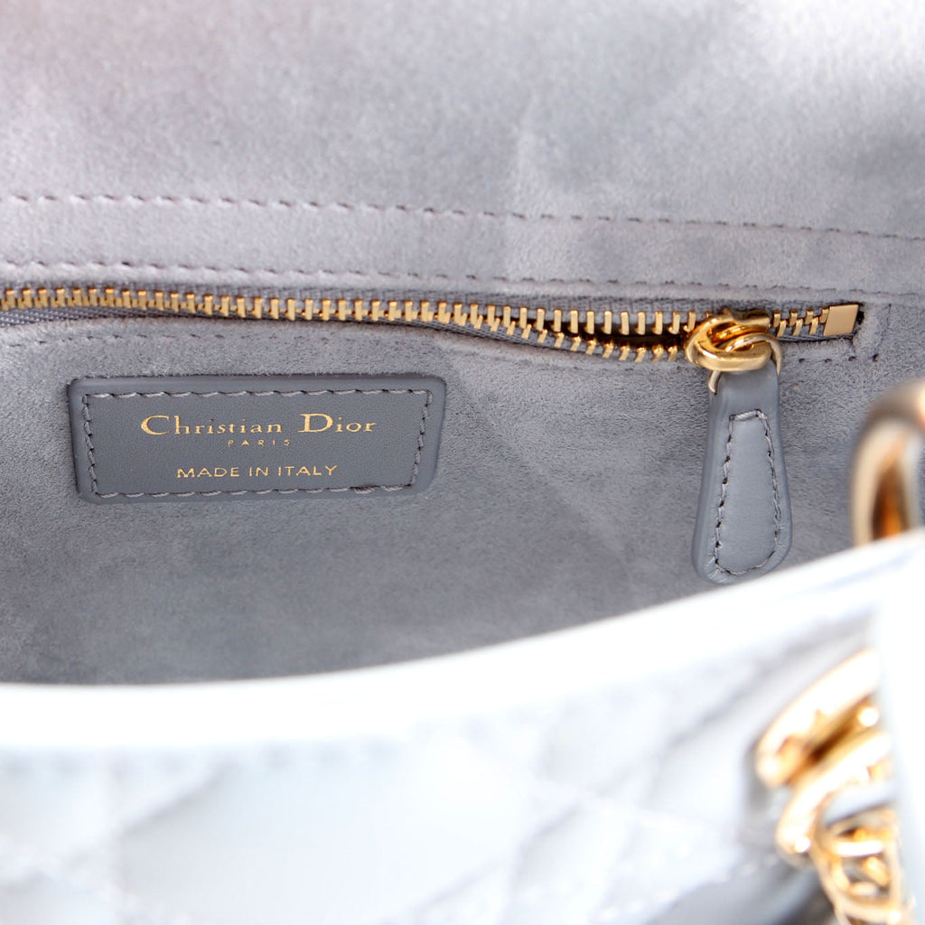 Lady Dior ABCDior Small Blue
