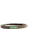 Double Maya Bangle Charoite/925