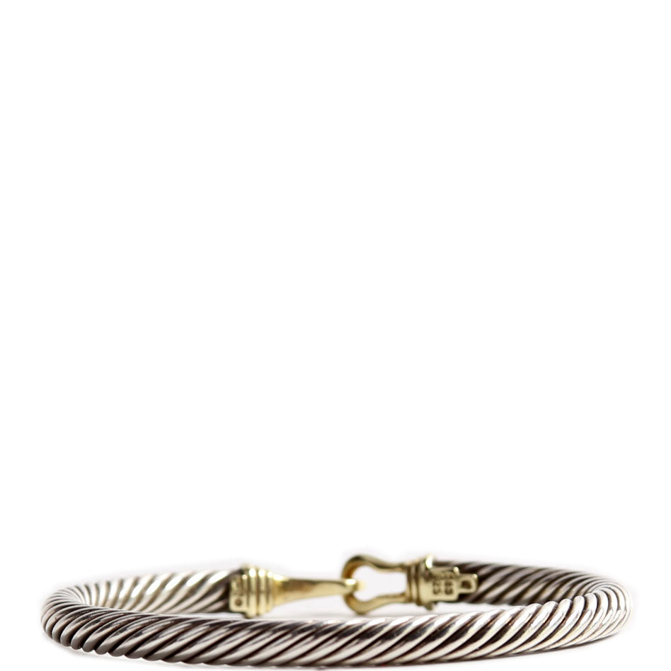 Classic Cable 5MM Buckle Bracelet 925/585