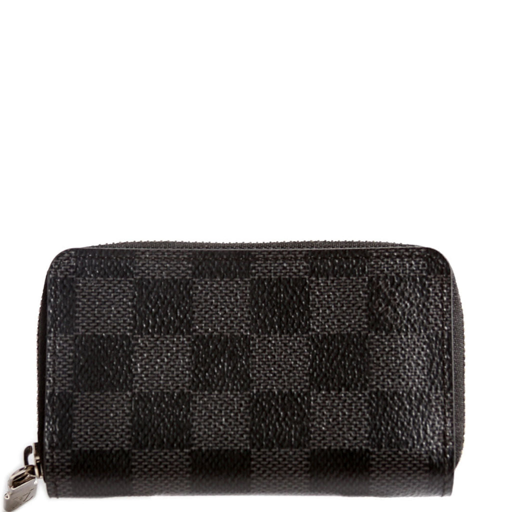 Zippy Coin Purse Vertical Damier Graphite