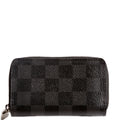 Zippy Coin Purse Vertical Damier Graphite