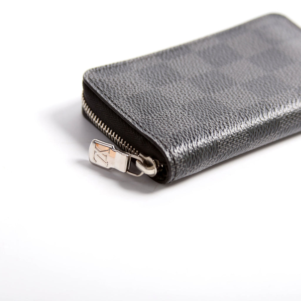 Zippy Coin Purse Vertical Damier Graphite