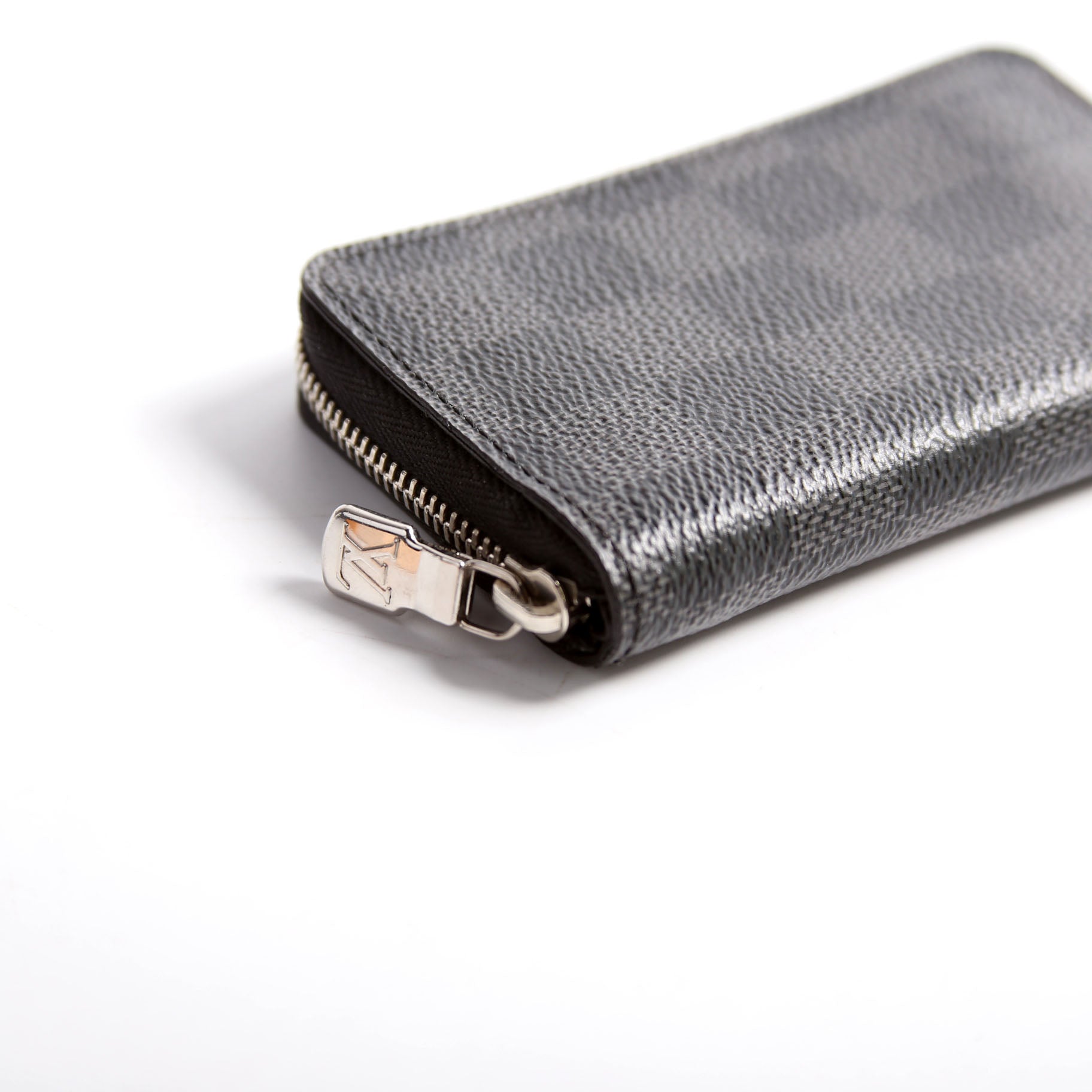 Zippy Coin Purse Vertical Damier Graphite