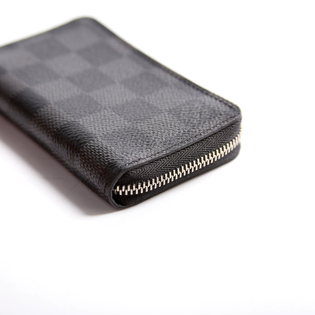 Zippy Coin Purse Vertical Damier Graphite