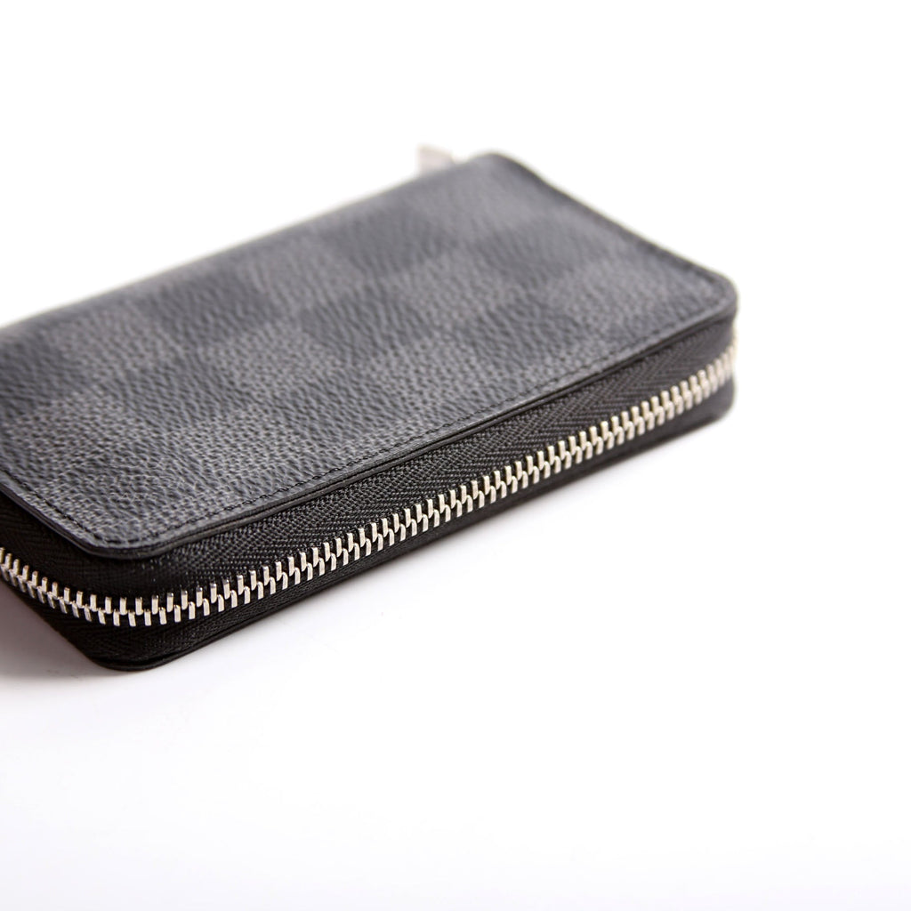 Zippy Coin Purse Vertical Damier Graphite