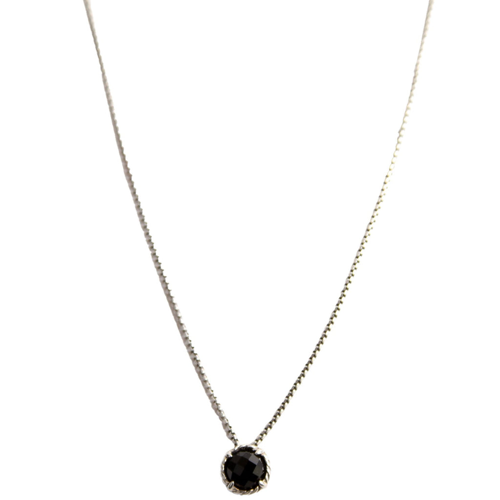 Petite Chatelaine 8MM Pendant 925/Onyx