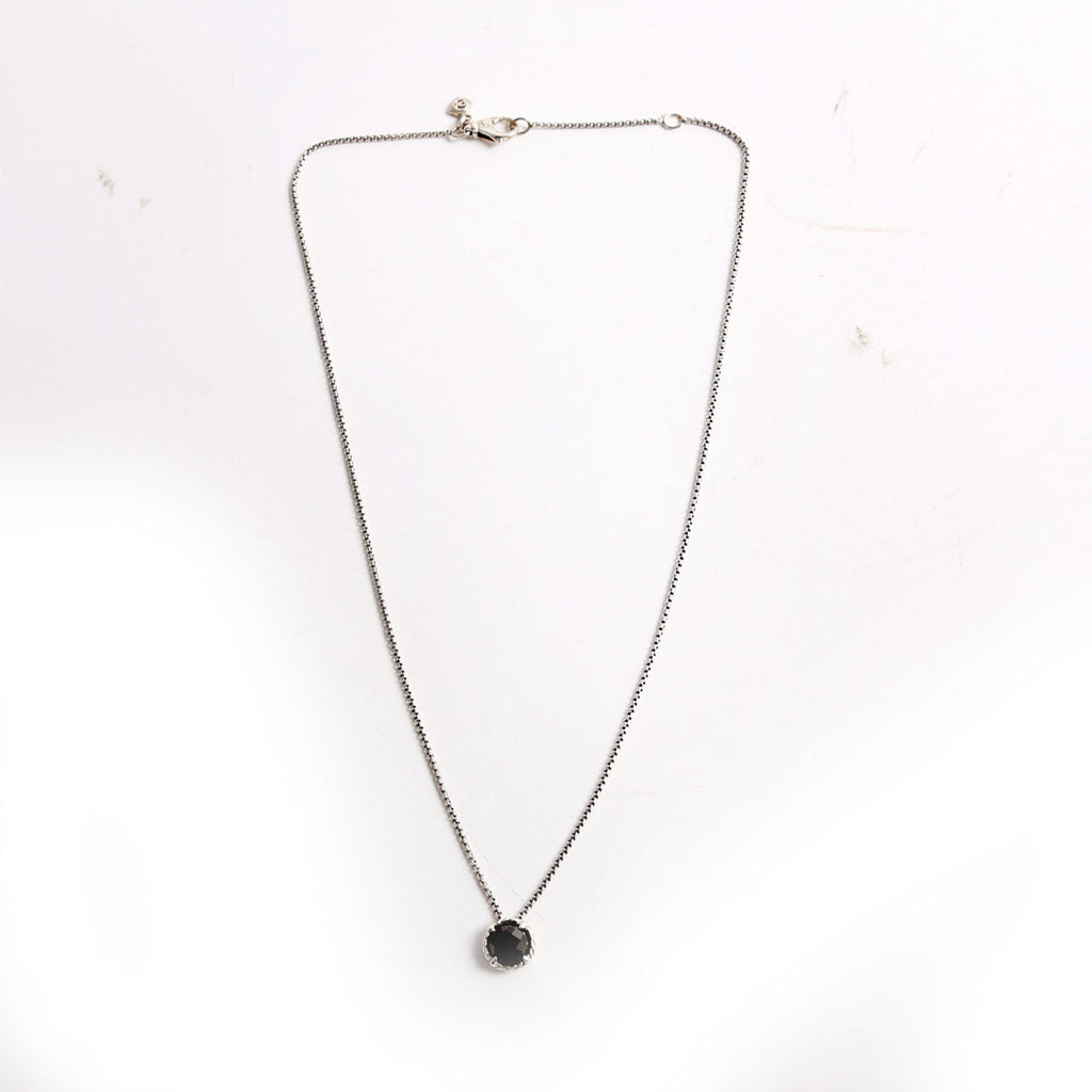 Petite Chatelaine 8MM Pendant 925/Onyx