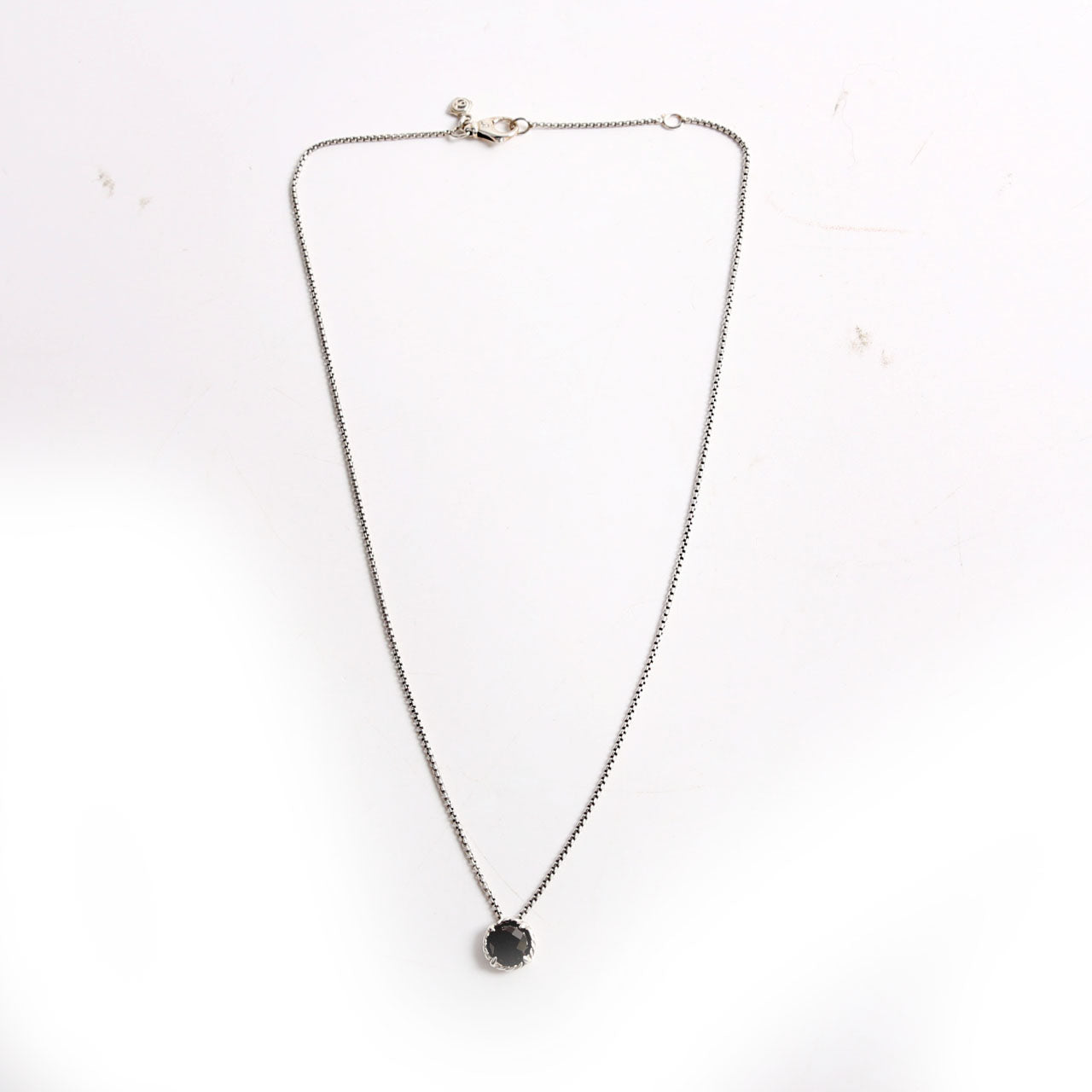 Petite Chatelaine 8MM Pendant 925/Onyx