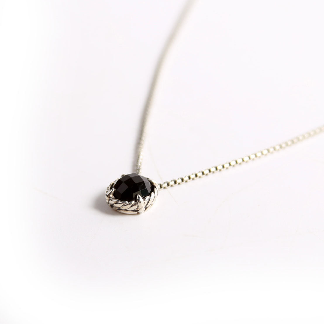 Petite Chatelaine 8MM Pendant 925/Onyx