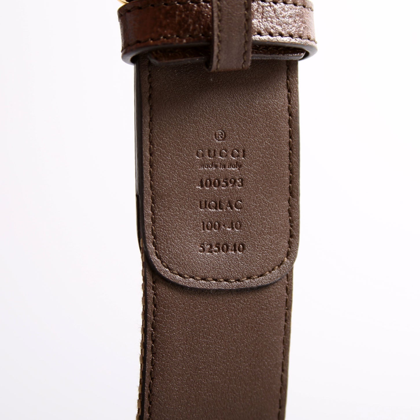 400593 Marmont Jumbo GG Size 100/40 Brown/Gold