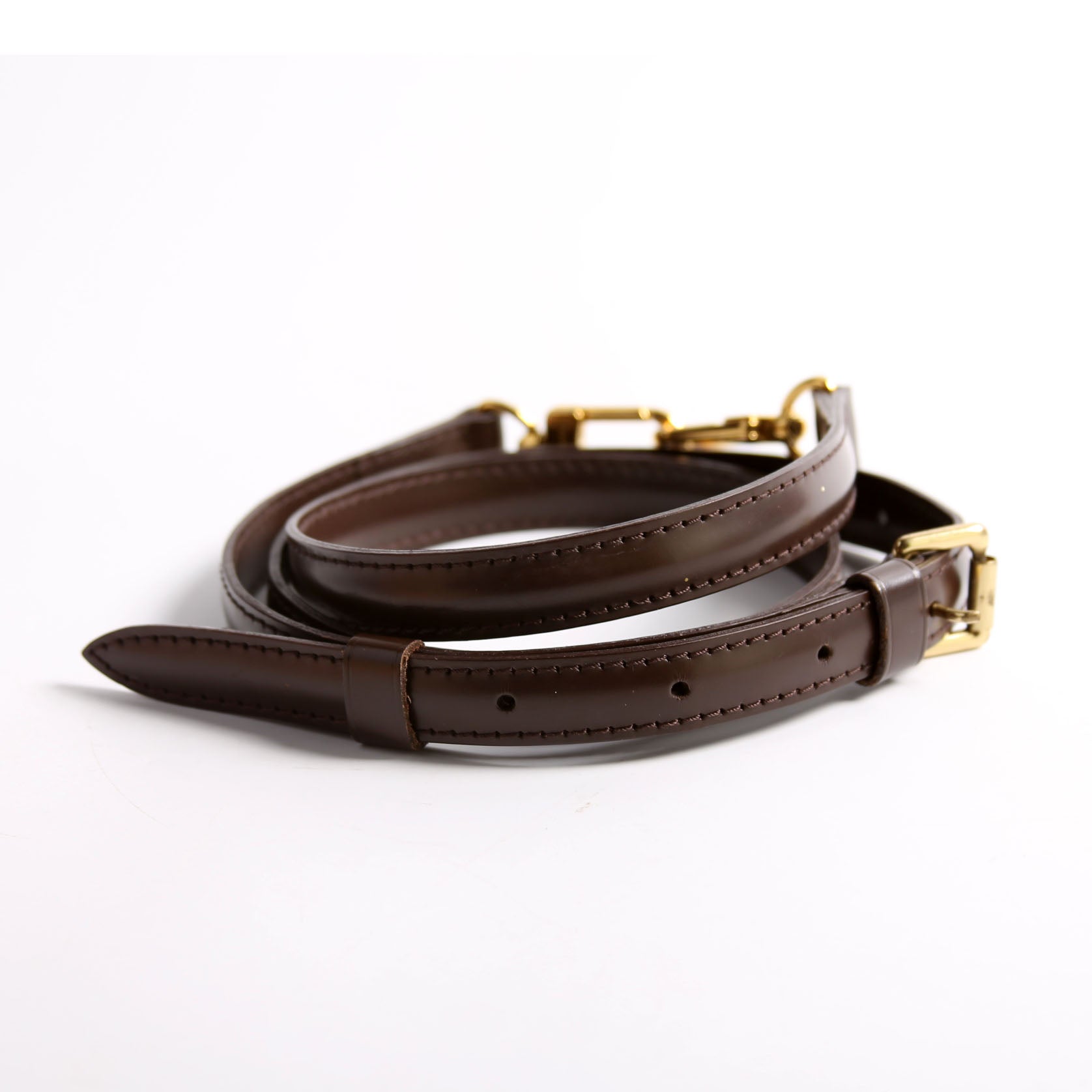 Strap: Ebene Leather Adjustable Xbod Brown/Gold