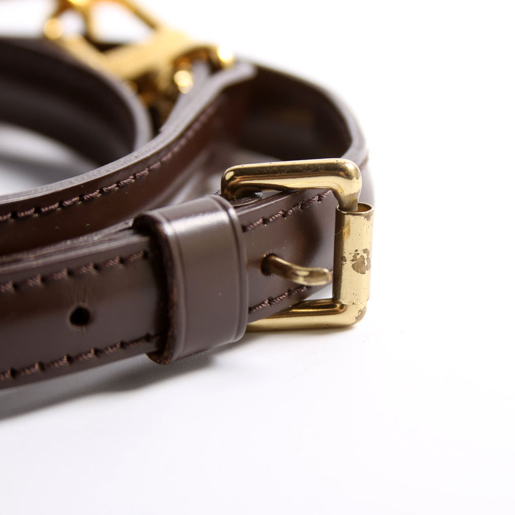 Strap: Ebene Leather Adjustable Xbod Brown/Gold