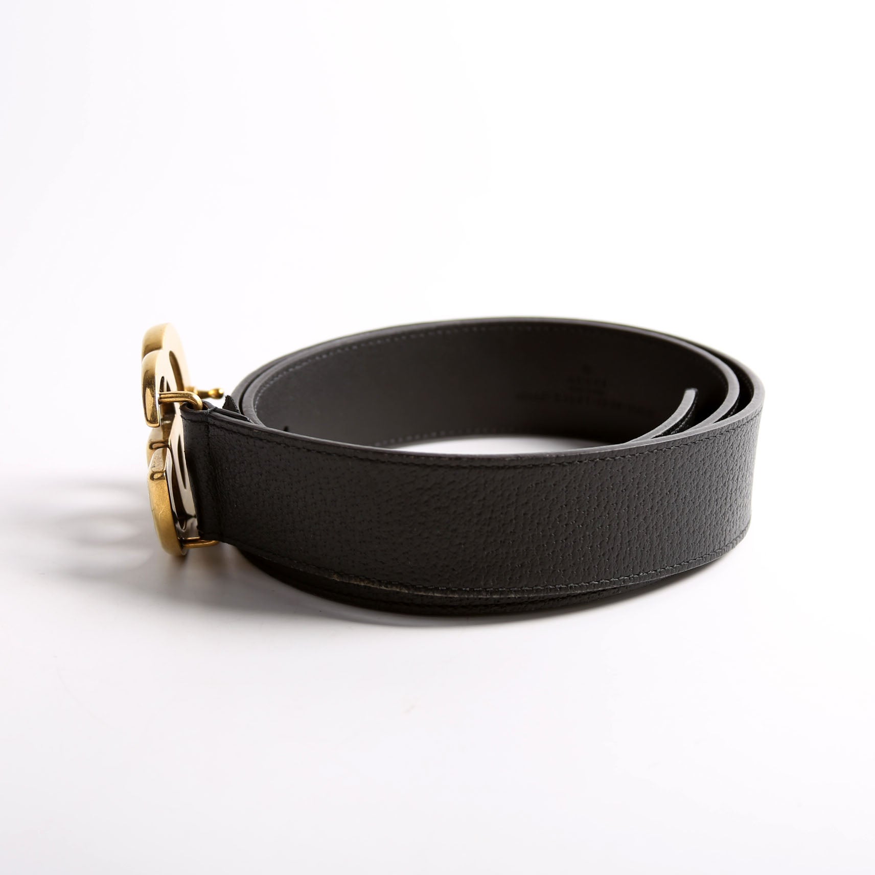 406831 GG Marmont Size 95/38 Black/Gold