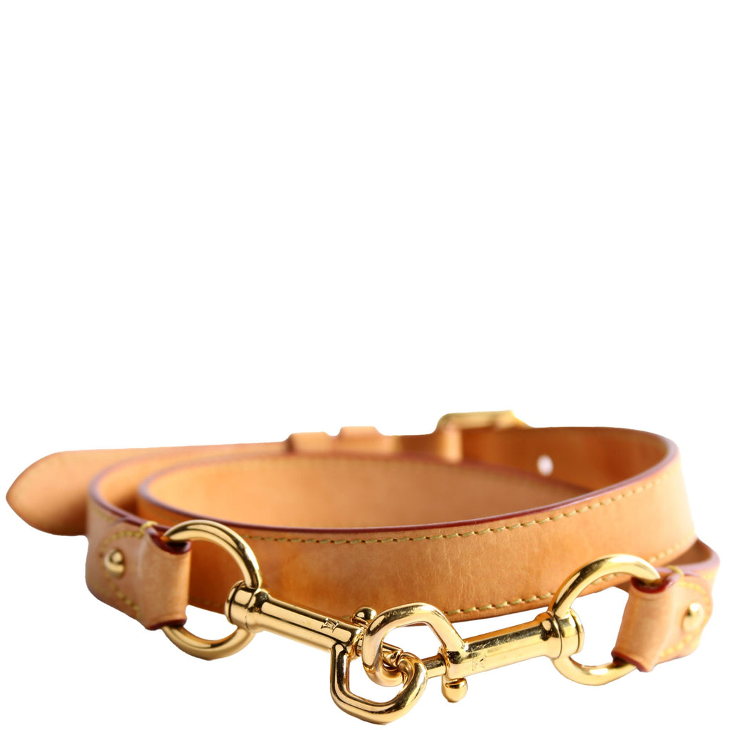 Vacheeta Adjustable 25MM Shoulder Tan/Gold