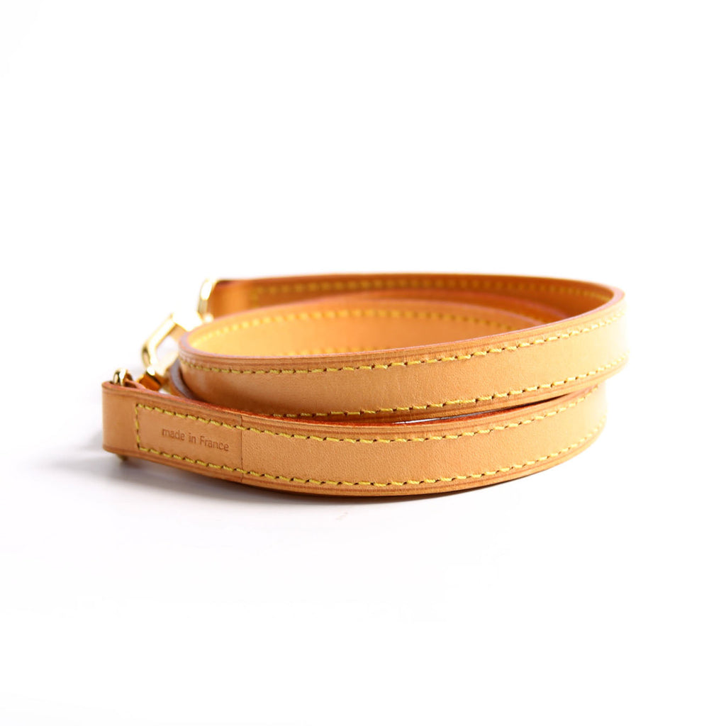 Strap: Vachette 3/4" Shoulder Tan/Gold