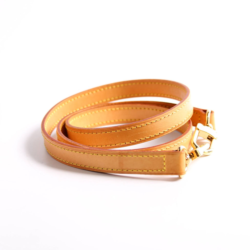 Strap: Vachette 3/4" Shoulder Tan/Gold