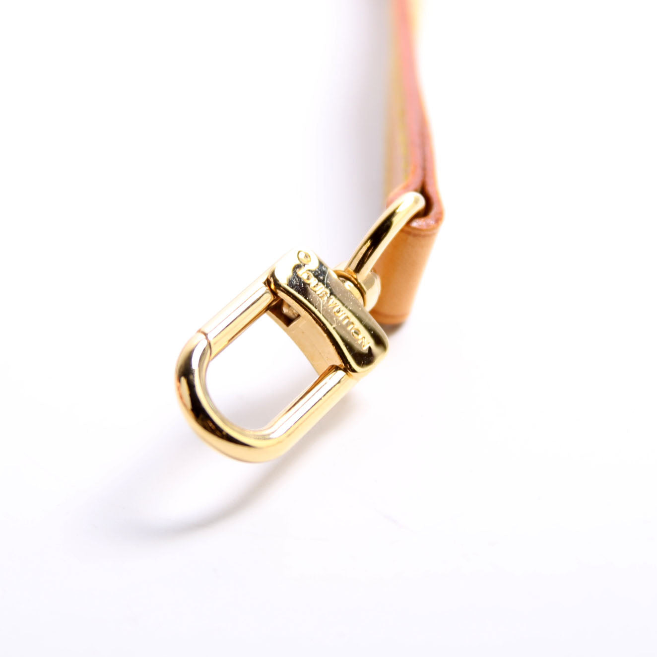 Strap: Vachette 3/4" Shoulder Tan/Gold