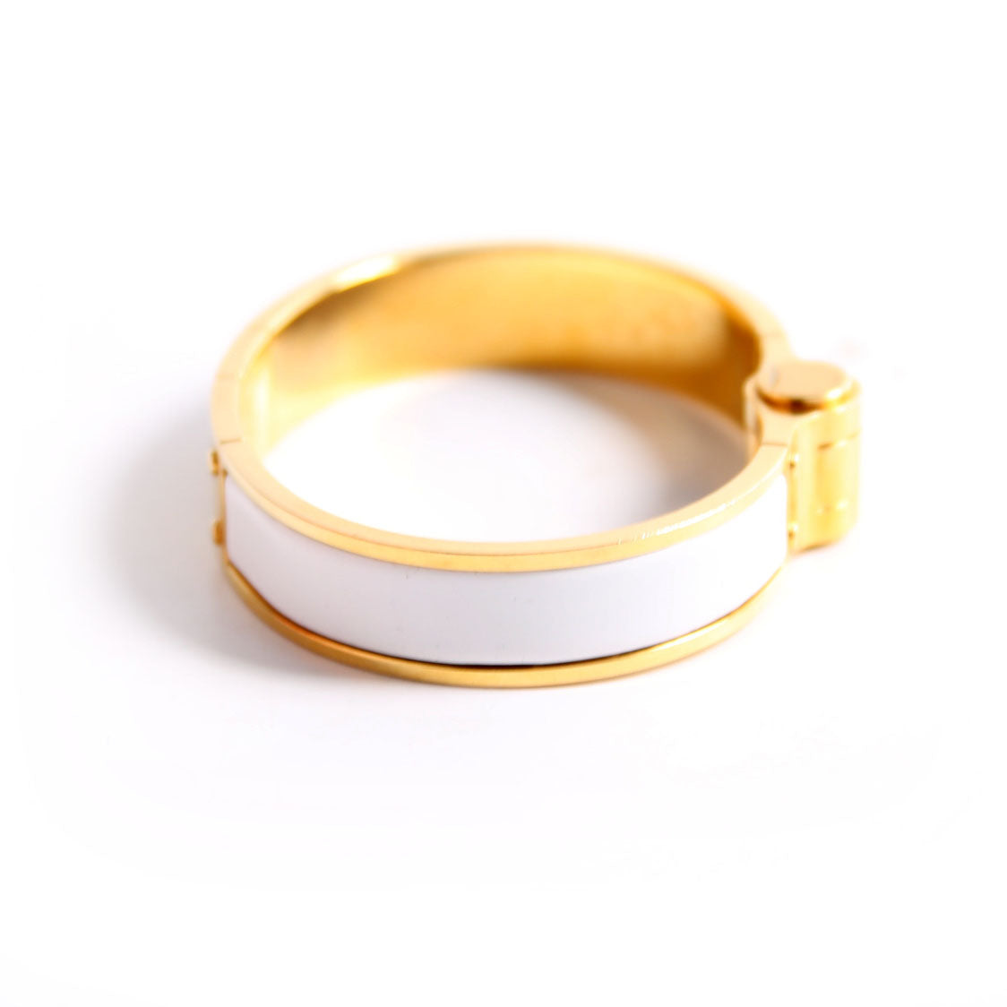 Hinge Enamel Narrow White