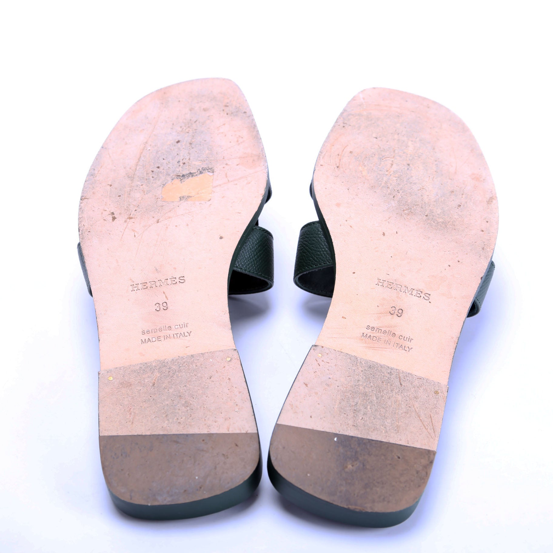 Oran Sandals Size 39 Green