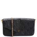 Pochette Felicie Empriente Black