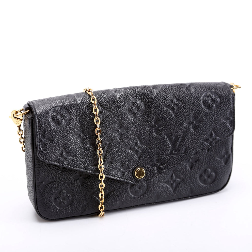 Pochette Felicie Empriente Black