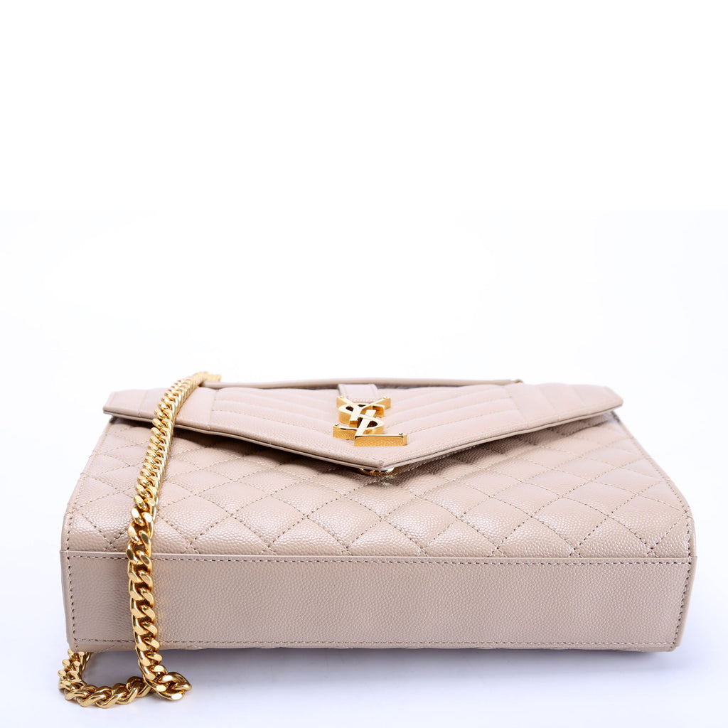 Envelope Medium Tri-Quilt 600185/487206 Nude