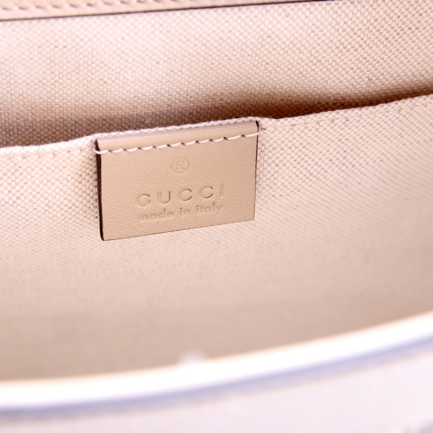 660195 Diana Small Leather Tote Taupe/Green
