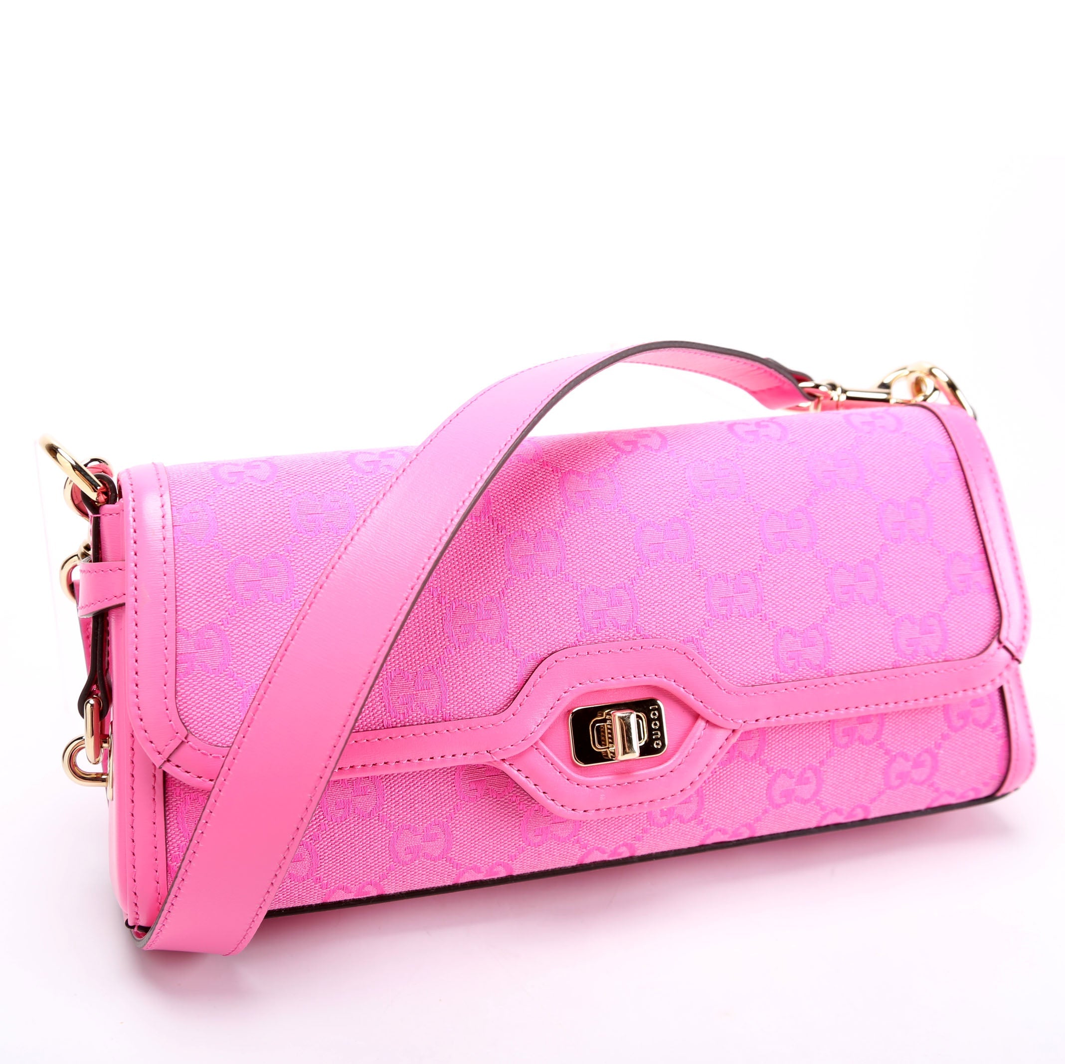 788061 GG Luce Shoulder Bag Small Pink