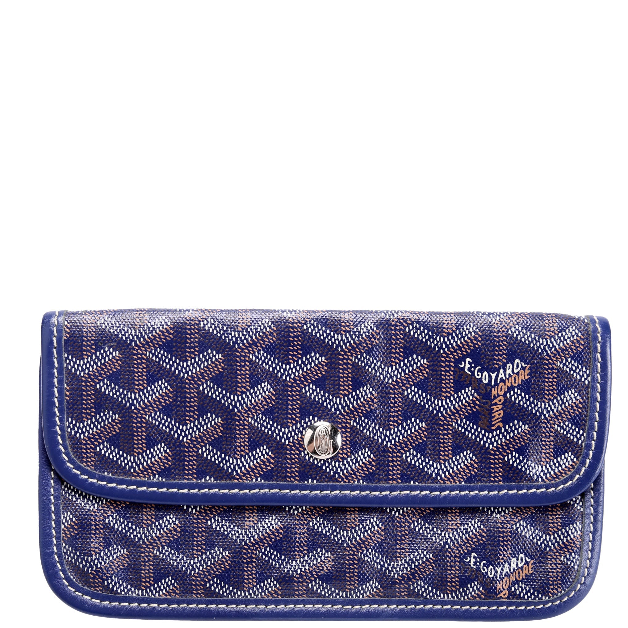 Pouch Only Goyardine Canvas Blue