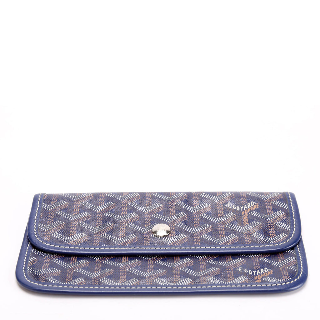 Pouch Only Goyardine Canvas Blue