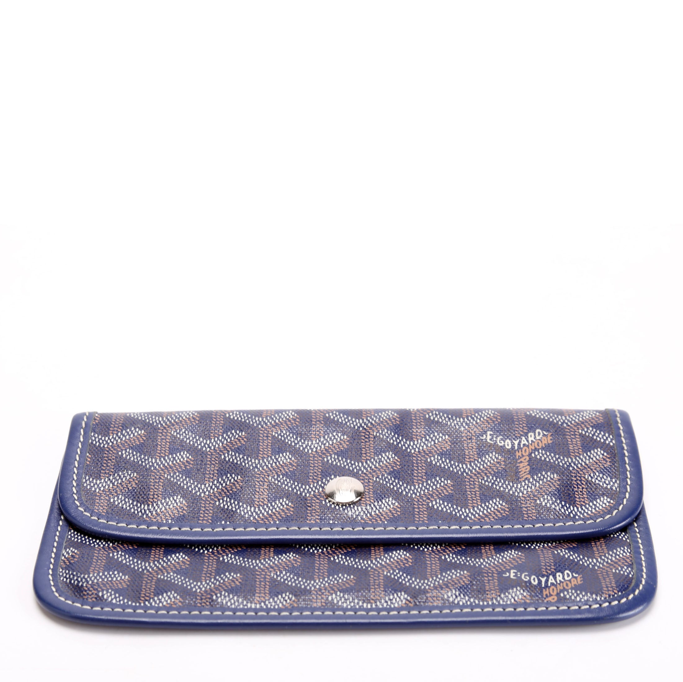 Pouch Only Goyardine Canvas Blue