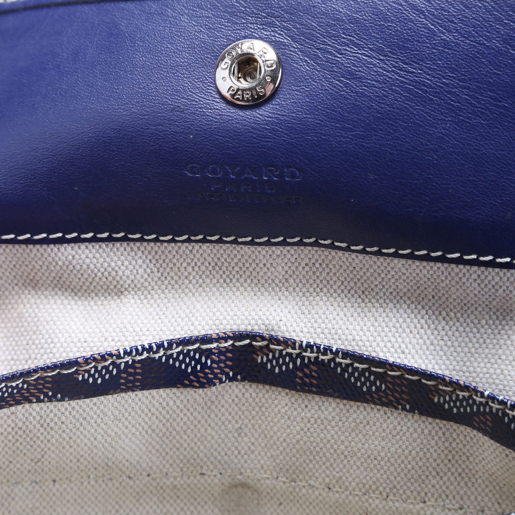 Pouch Only Goyardine Canvas Blue