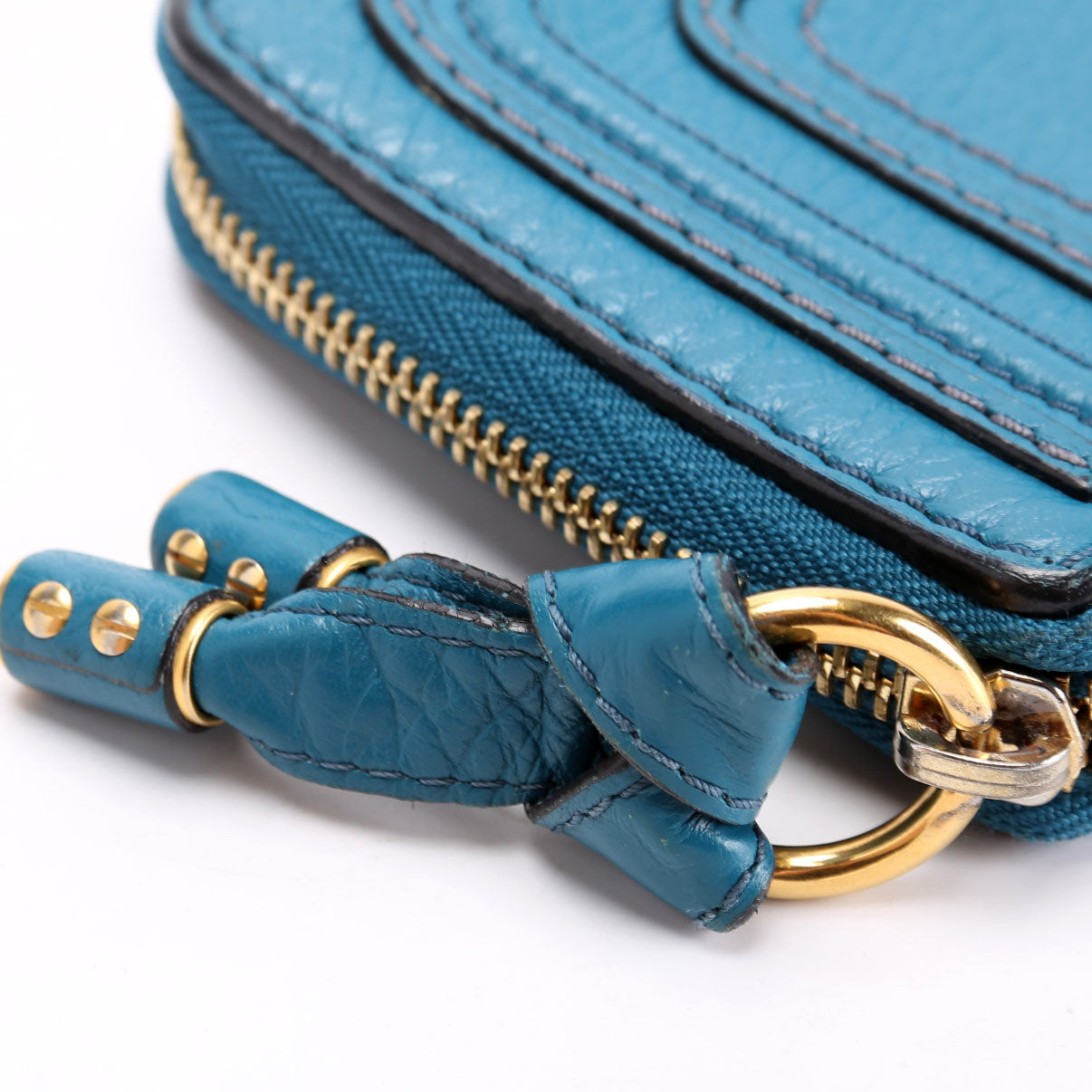 Marcie Long Zip Around Wallet Blue