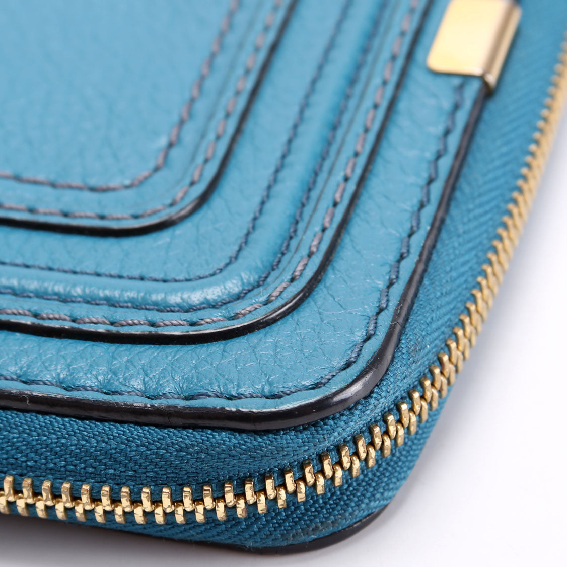 Marcie Long Zip Around Wallet Blue