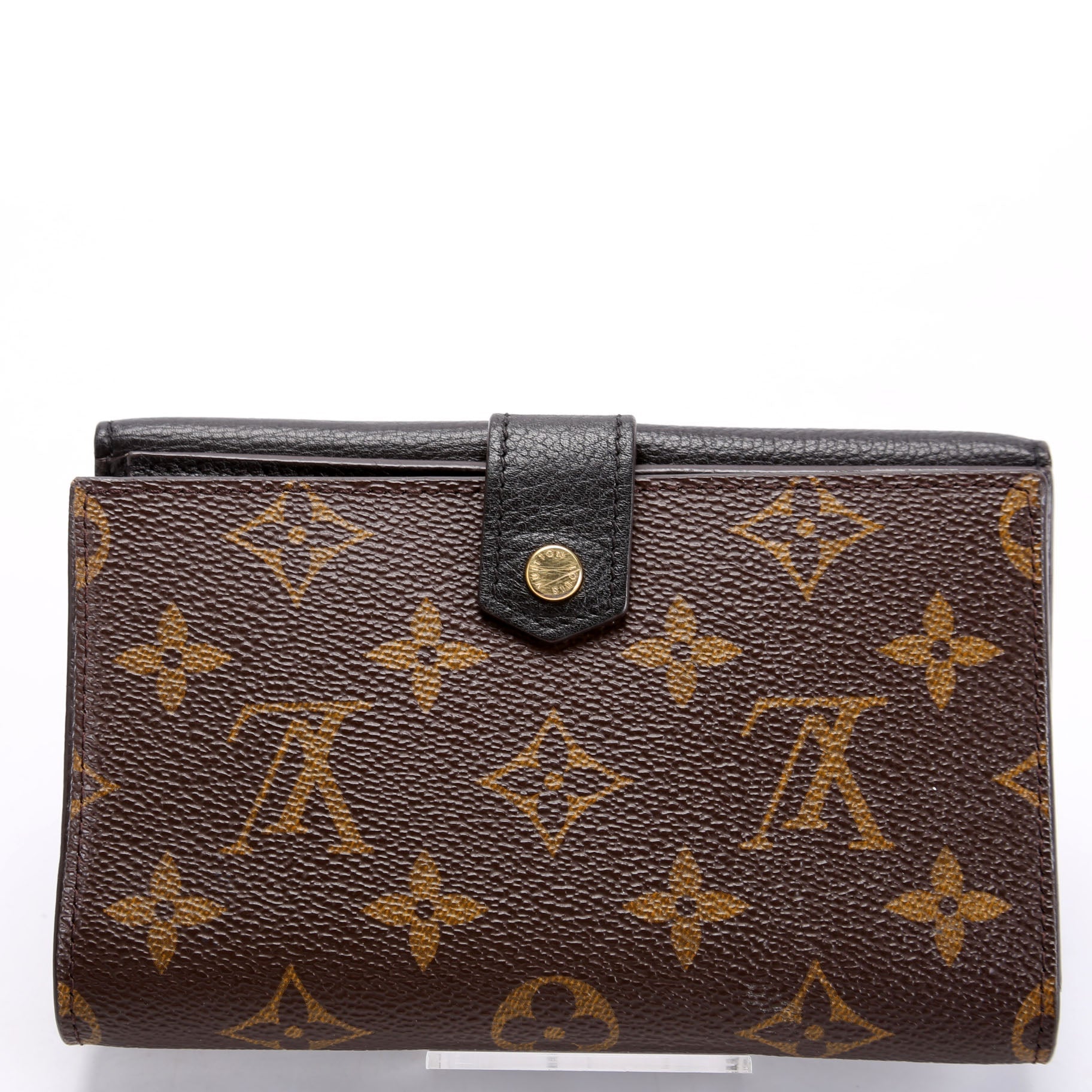 Pallas Wallet Compact Monogram Black
